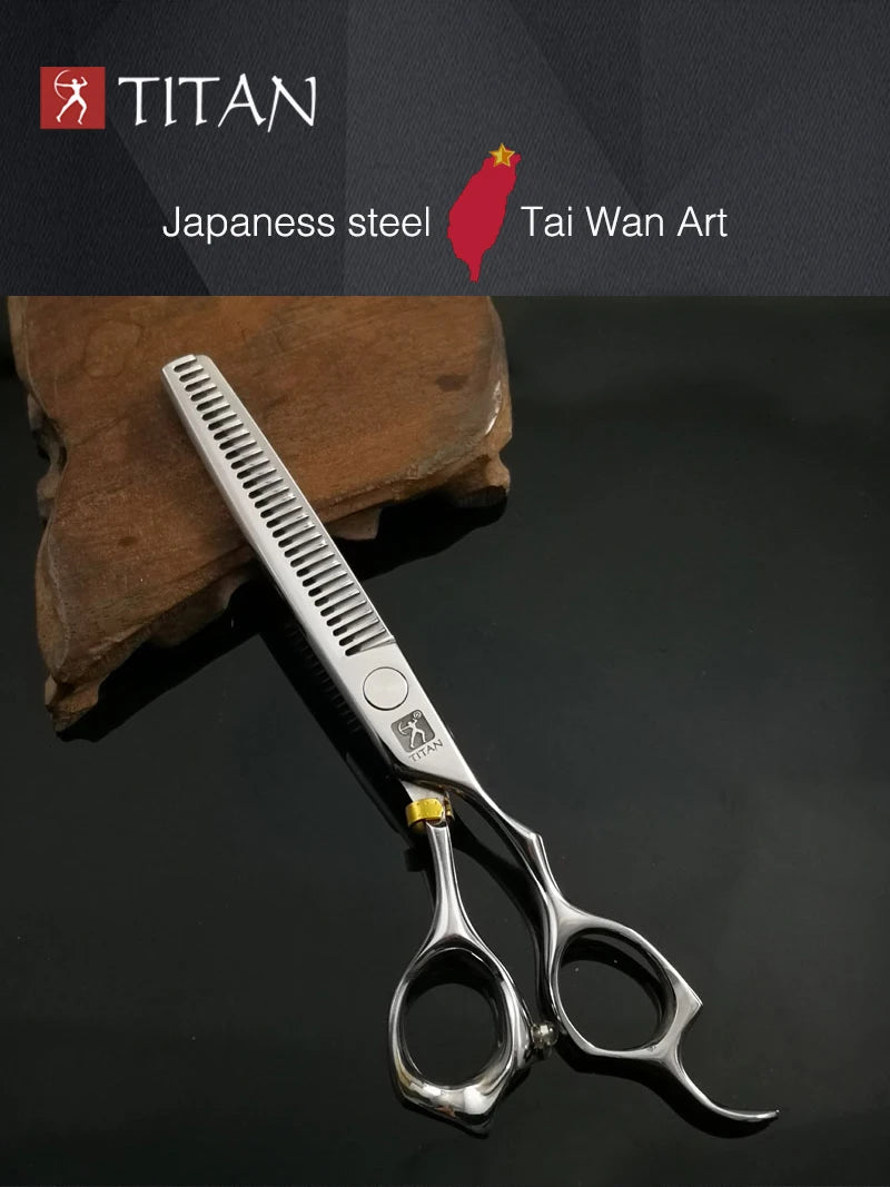 Titan 3D Scissors - Professional Barber Hairdressing Shears