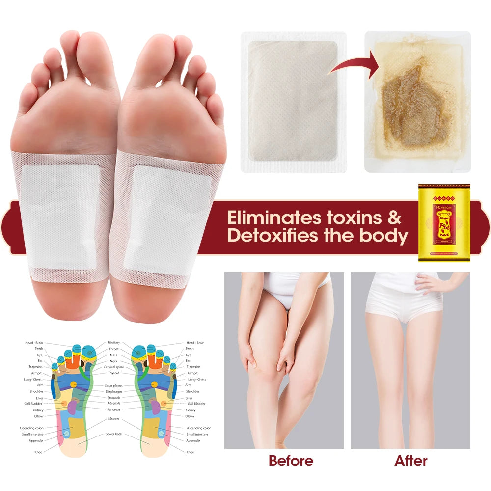 Wormwood Anti-Swelling Detox Pads Foot Patch