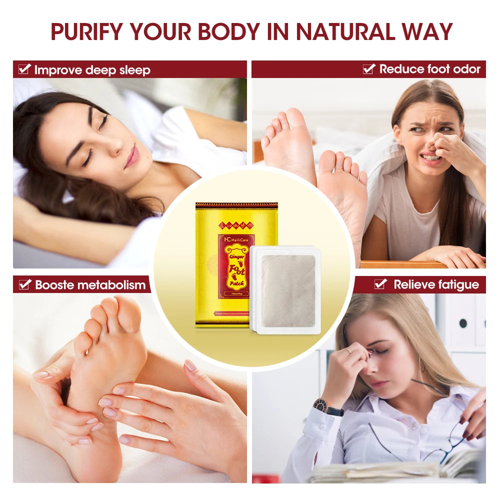 Wormwood Anti-Swelling Detox Pads Foot Patch
