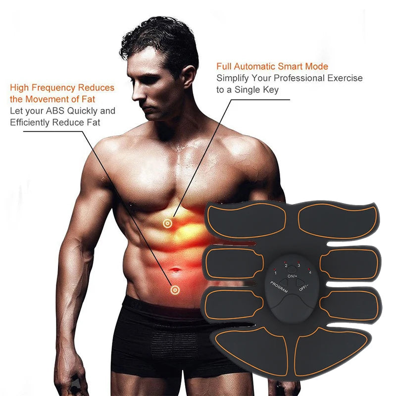 Abdominal ABS EMS Trainer Fitness Gel Pads