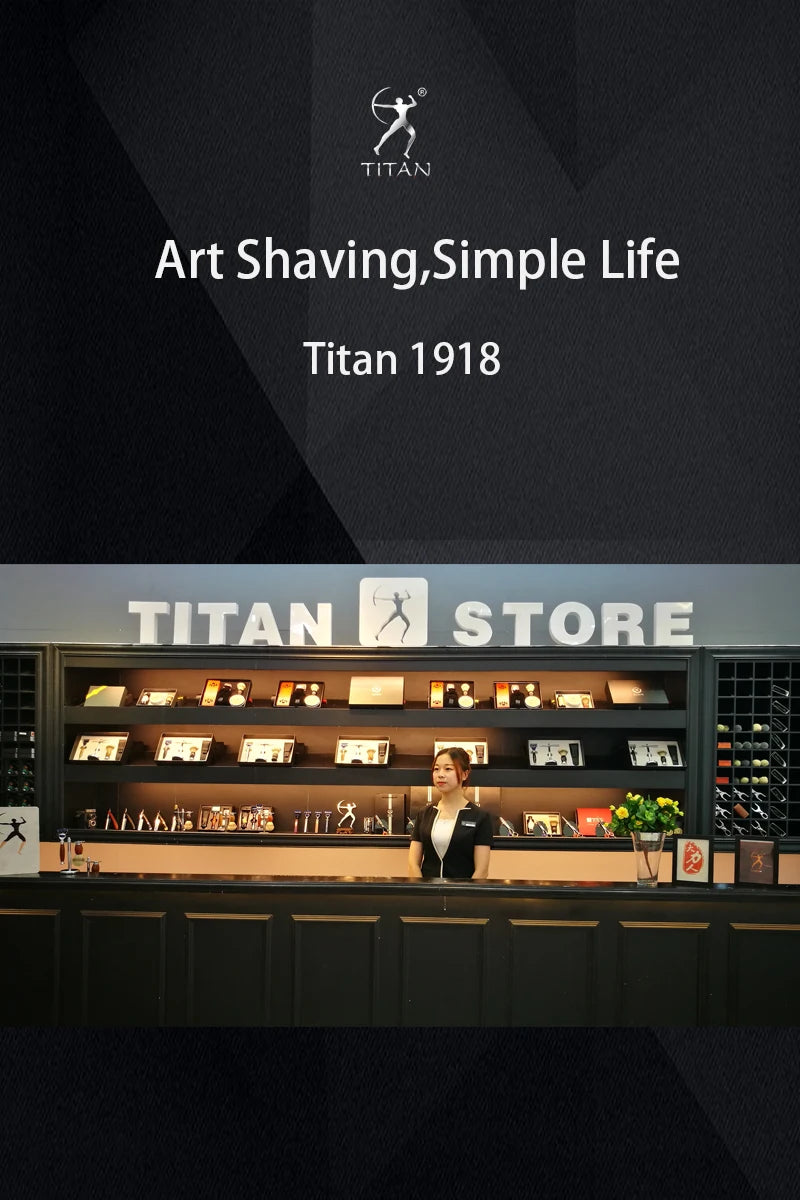 Titan 3D Scissors - Professional Barber Hairdressing Shears