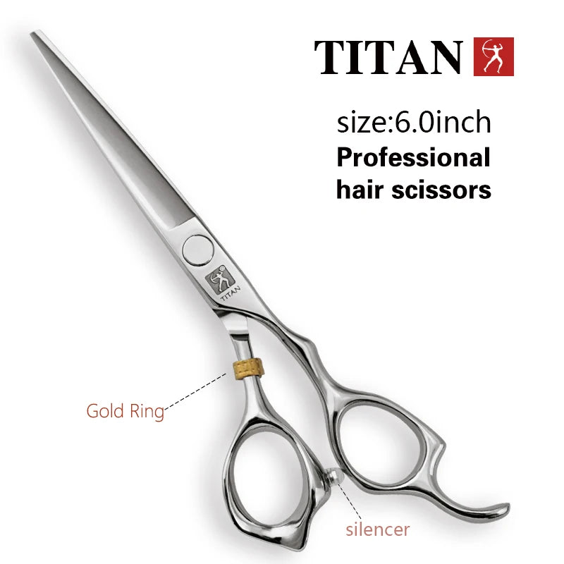 Titan 3D Scissors - Professional Barber Hairdressing Shears