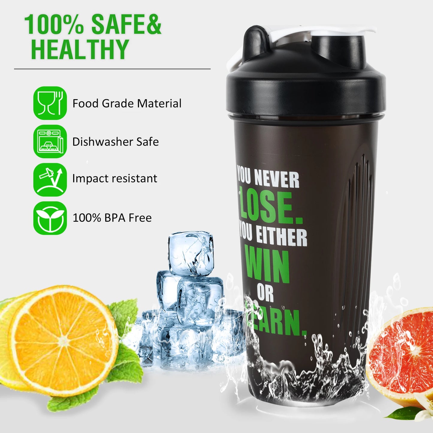 Protein Shaker Bottle 20oz