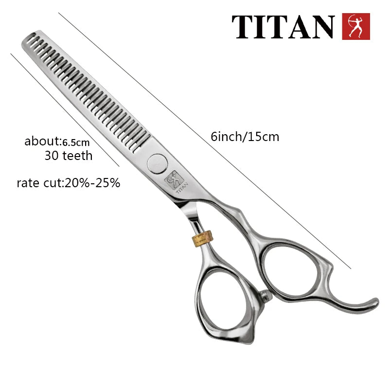 Titan 3D Scissors - Professional Barber Hairdressing Shears