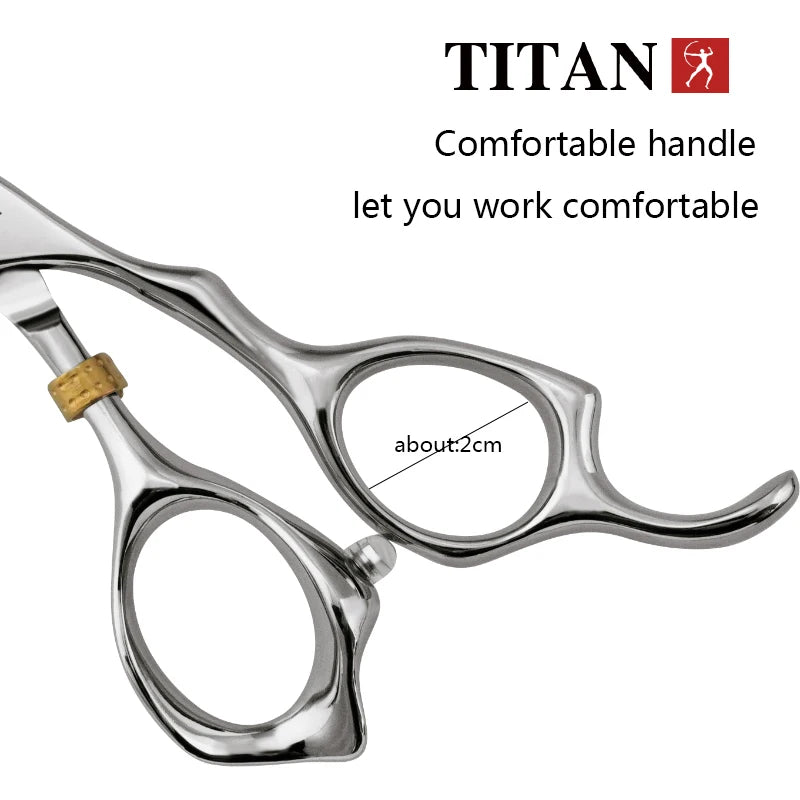 Titan 3D Scissors - Professional Barber Hairdressing Shears