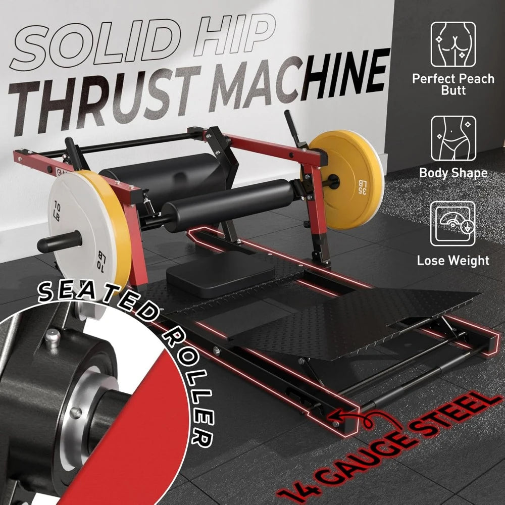 Hip Thrust Machine Weight Holder