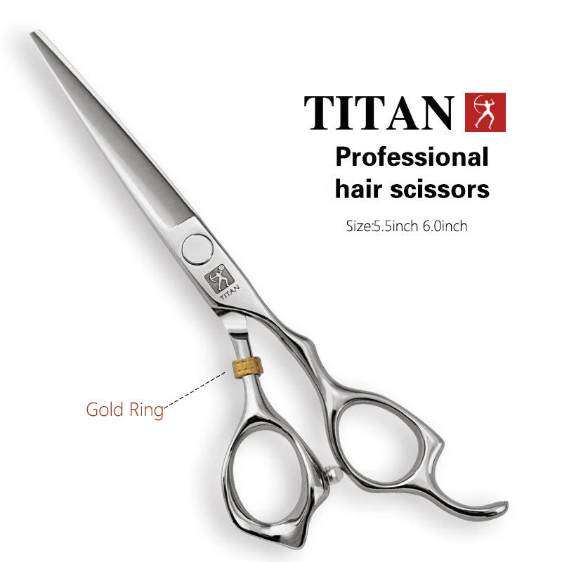 Titan 3D Scissors - Professional Barber Hairdressing Shears