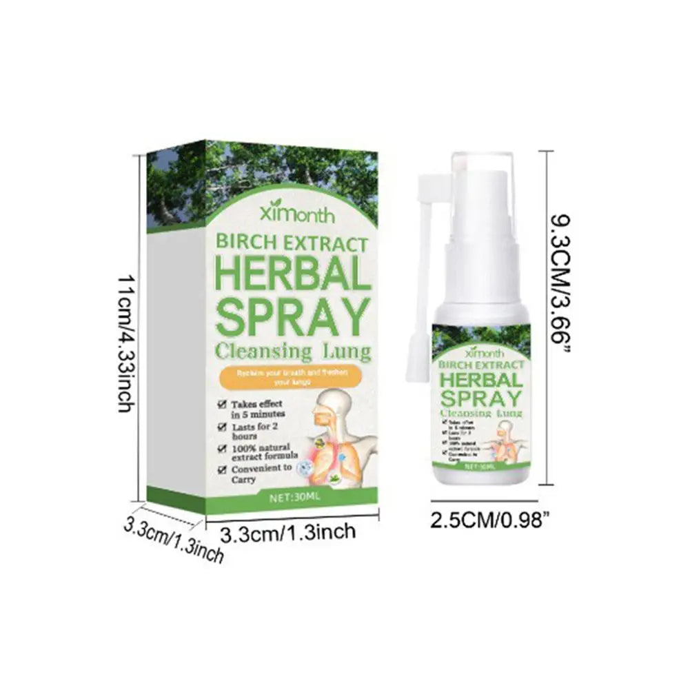 Birch Herbal Cleansing Lung Spray