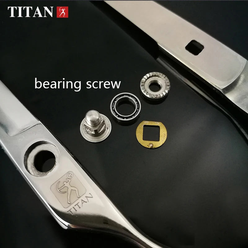 Titan 3D Scissors - Professional Barber Hairdressing Shears