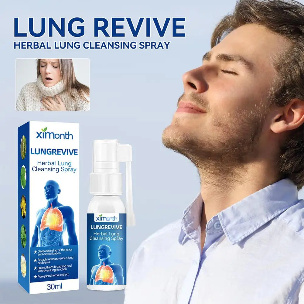 Lung Cleansing Spray Lung Health Supplement